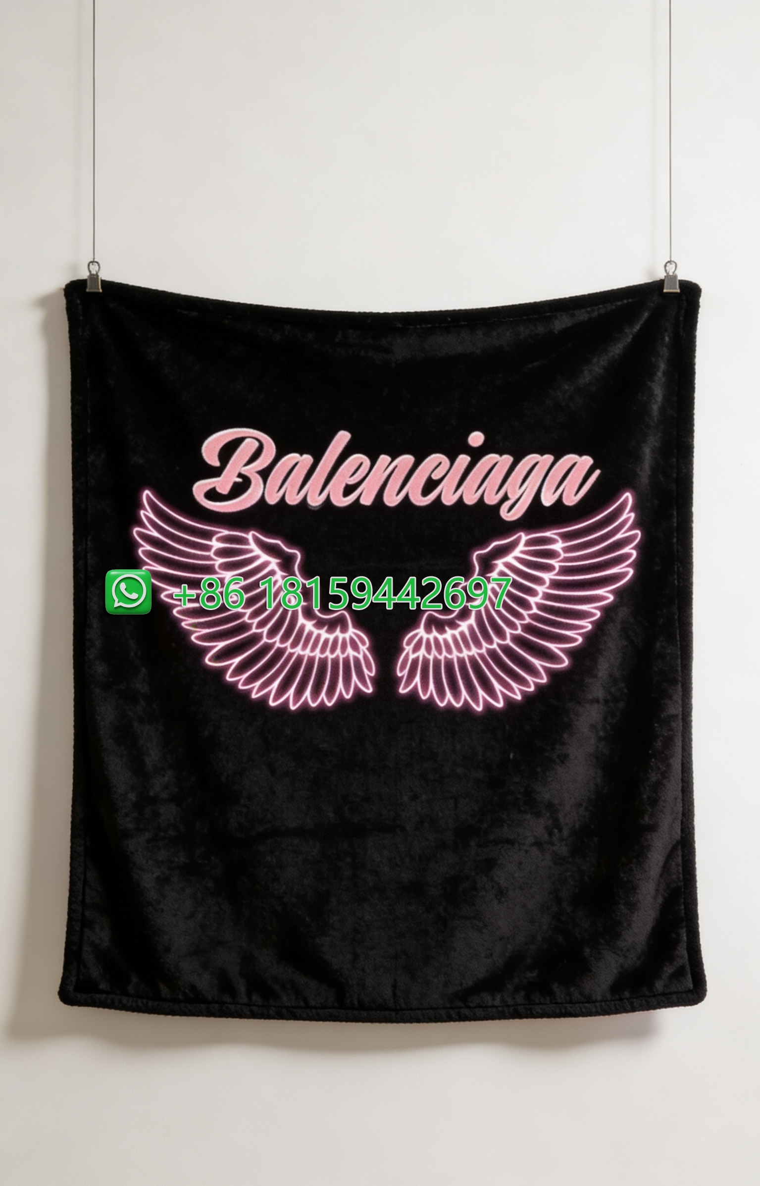 Balenciaga Throw Blankets